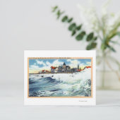 Zee Uitzicht Avenue Waterfront Uitzicht van het Su Briefkaart (Staand voorkant)