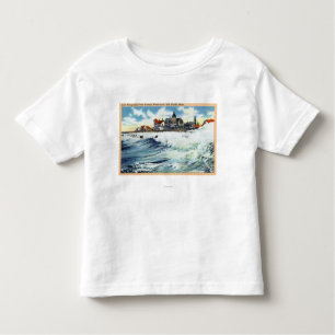 Zee Uitzicht Avenue Waterfront Uitzicht van het Su Kinder Shirts