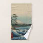 Zee uitzicht - bekende Japanse kunst Bad Handdoek (Handdoek)