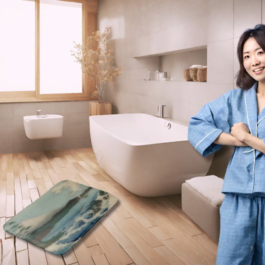 Zee uitzicht - bekende Japanse kunst Bad Handdoek