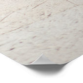 Zee Uitzicht belemmerd door een struik Poster (Hoek)