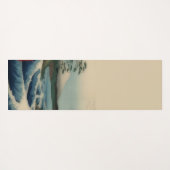 Zee uitzicht - beroemde Japanse kunst Yogamat (Achterkant (horizontaal))