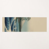 Zee uitzicht - beroemde Japanse kunst Yogamat (Voorkant (horizontaal))