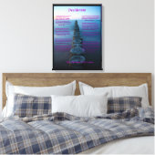 Zee Uitzicht Canvas Afdruk (Insitu (Slaapkamer))