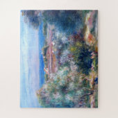 Zee uitzicht door August Renoir Legpuzzel (Verticaal)
