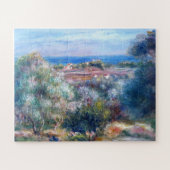 Zee uitzicht door August Renoir Legpuzzel (Horizontaal)