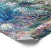 Zee uitzicht door August Renoir Poster (Hoek)