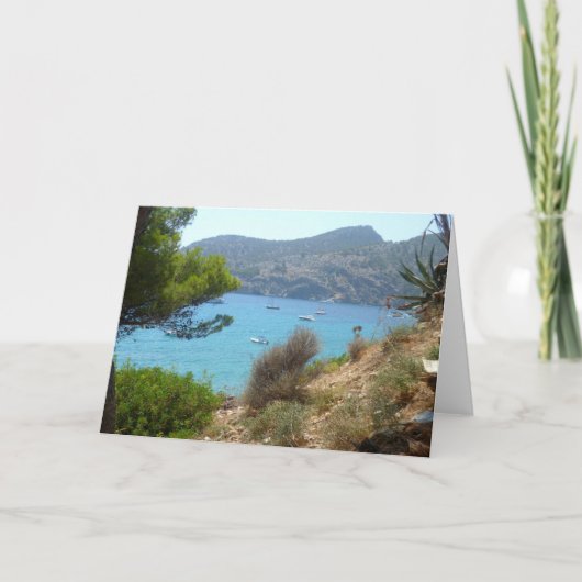 Zee uitzicht - kaart (Voorkant)