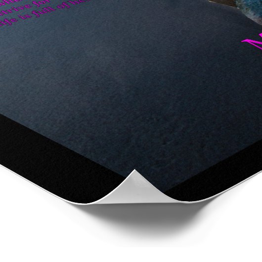 Zee Uitzicht Poster (Hoek)