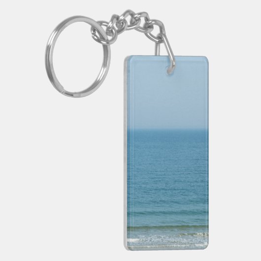Zee uitzicht sleutelhanger (Voorkant Links)
