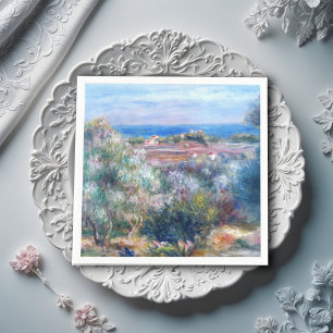 Zee uitzicht van Auguste Renoir Servet