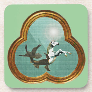Zee Unicorn Cork Onderzetter