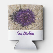 Zee Urchin Ocean Beach Vakantie Zomer Souvenir Blikjeskoeler (Achterkant)