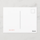 Zee ​ ​ urchine briefkaart (Achterkant)