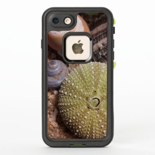 zee-urchine en shell LifeProof-hoesje voor iPhone