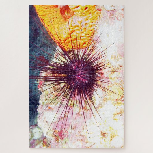 Zee Urchins Legpuzzel (Verticaal)