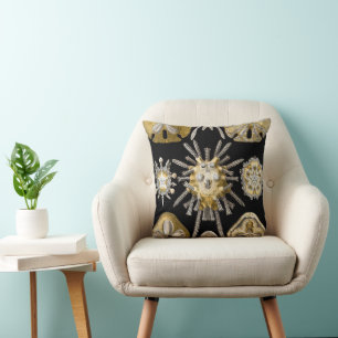 Zee Urchins Zanddollars van Ernst Haeckel Kussen