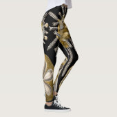  Zee Urchins Zanddollars van Ernst Haeckel Leggings (Rechts)
