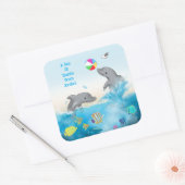 Zee van Bedankt Sticker (Envelop)