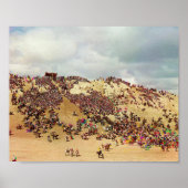 Zee van Camels - 1911 kleurenfotoPoster Poster (Voorkant)