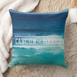 Zee van Cancun Kussen