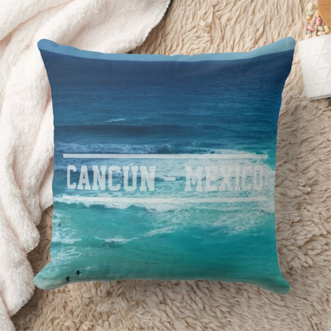 Zee van Cancun Kussen (Deken)