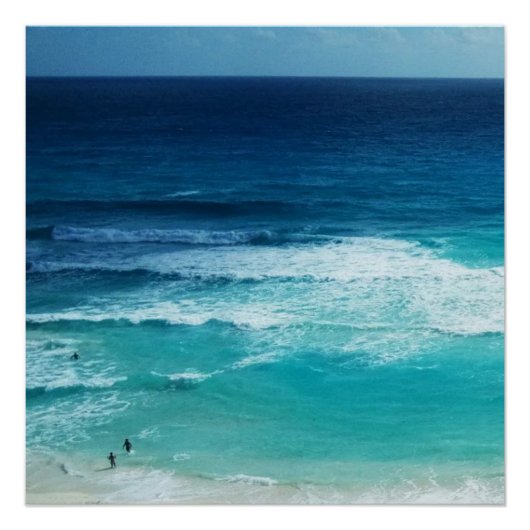 Zee van Cancun Perfect Poster (Voorkant)