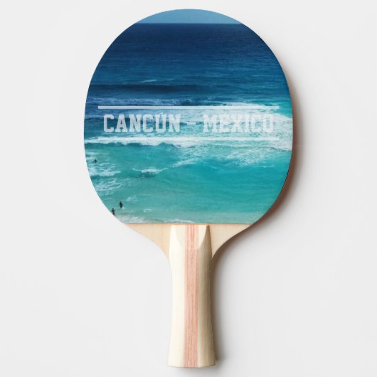 Zee van Cancun Tafeltennisbatje (Voorkant)