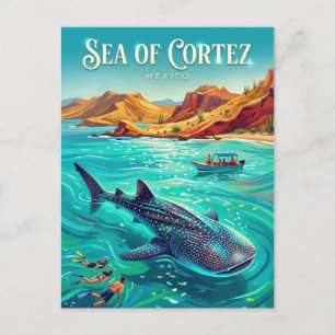 Zee van Cortez Mexico Briefkaart
