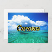 Zee van Curaçao Briefkaart (Voorkant / Achterkant)