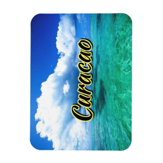Zee van Curaçao Magneet (Verticaal)