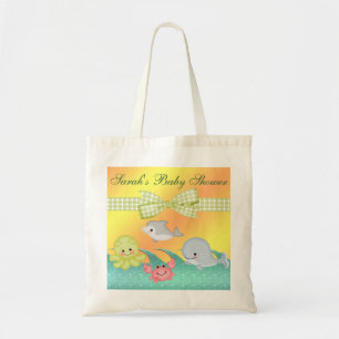 Zee van de Baby van de kaak Creëer Baby shower Tote Bag