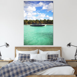 Zee van ​​de Dominicaanse Republiek Canvas Afdruk