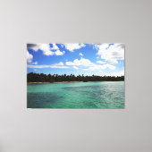 Zee van de Dominicaanse Republiek Canvas Afdruk (Voorkant)