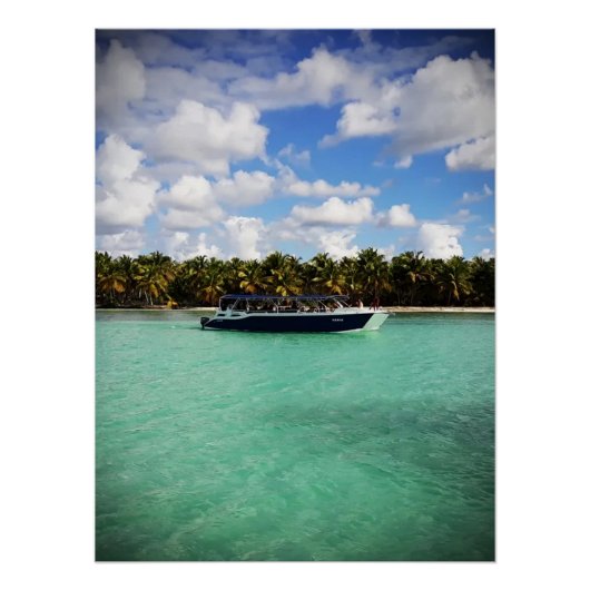 Zee van de Dominicaanse Republiek Perfect Poster (Voorkant)