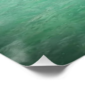 Zee van de Dominicaanse Republiek Perfect Poster (Hoek)