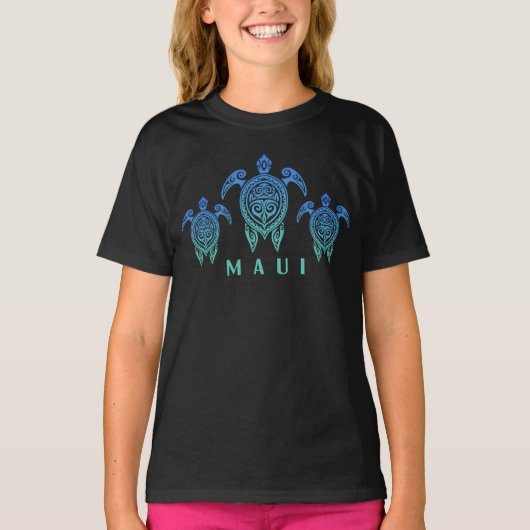  Zee van de Hawaiiaanse eilanden Turtle Souvenir M T-shirt (Voorkant)