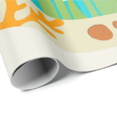 Zee van de Kleurrijke Oceaan Kinderen Cadeaupapier (Rol Hoek)