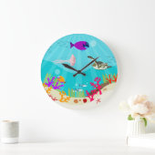 Zee van de Kleurrijke Oceaan Kinderen Grote Klok (Huis)