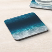 Zee van de oceaan onder het Zee Bier Onderzetter (Linkerzijde)