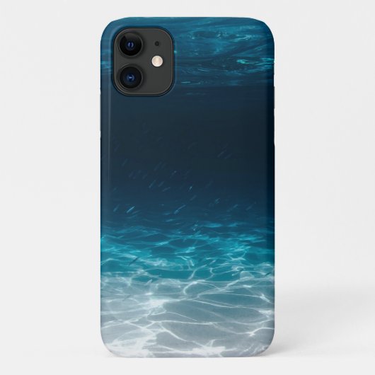 Zee van de oceaan onder het Zee Case-Mate iPhone Case (Achterkant)