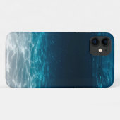 Zee van de oceaan onder het Zee Case-Mate iPhone Case (Achterkant (horizontaal))