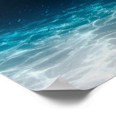 Zee van de oceaan onder het Zee Poster (Hoek)