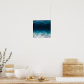 Zee van de oceaan onder het Zee Poster (Keuken)