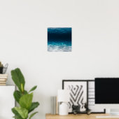 Zee van de oceaan onder het Zee Poster (Thuiskantoor)