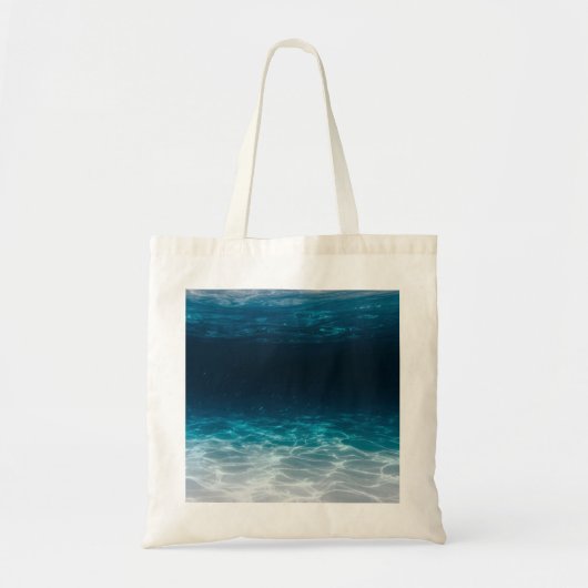 Zee van de oceaan onder het Zee Tote Bag (Voorkant)