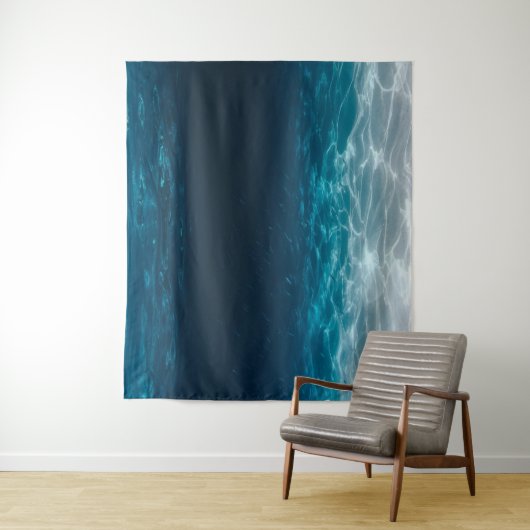 Zee van de oceaan onder het Zee Wandkleed (In situ)