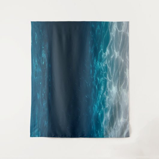 Zee van de oceaan onder het Zee Wandkleed (Voorkant)