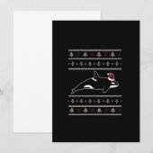 Zee van de Orcas-walvis - Feestdagen voor kerstvak Kaart (Voorkant / Achterkant)