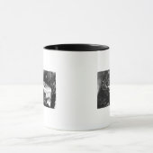 Zee van de oregonkusten met leeuw Binnenste Uitzic Mok (Midden)